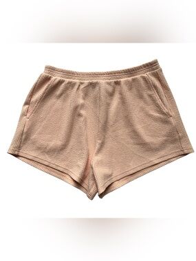 Fabletics Shannon High Waisted Shorts Sunrise Orange Women’s Small